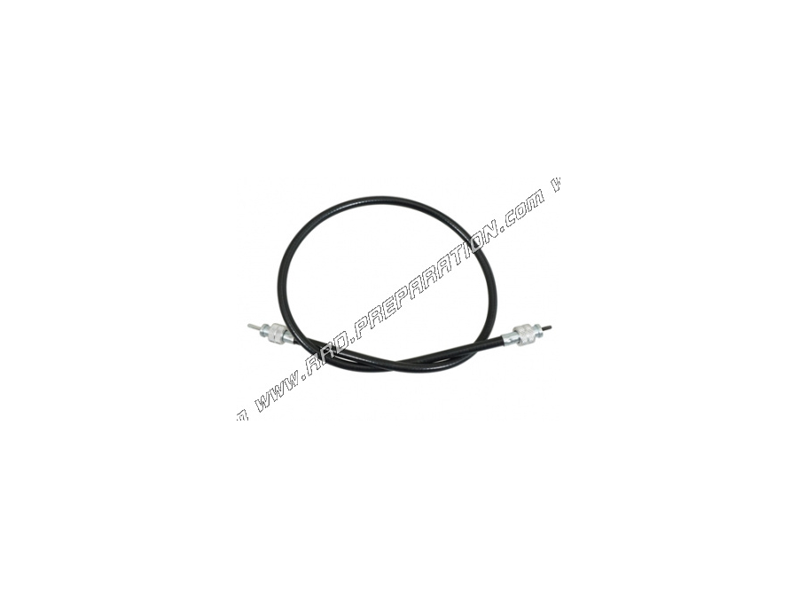 Speedometer transmission cable P2R type HURET for moped MBK 51 / MOTOBECANE length 660mm