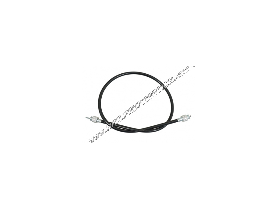 Speedometer transmission cable P2R type HURET for moped MBK 51 / MOTOBECANE length 650mm