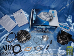 Kit haut moteur Ø47mm 75cc POLINI SPORT fonte 6 transferts pour scooter PIAGGIO APE, FL, FL2, FL3, ST, MIX 50cc 2T (6 ressorts)