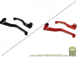 Pair of black DOPPLER brake and clutch lever for mécaboite DERBI SENDA DRD PRO from 2011