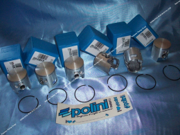 Piston POLINI d.46mm mono-segment pour kit 70cc aluminium Peugeot 103/ fox / wallaroo