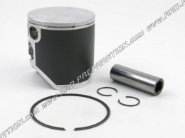 Piston mono segment ITALKIT Ø55,96mm à Ø56,01mm axe 16mm pour cylindre origine sur moto cross CAGIVA 125cc 2T de 1984 à 1988