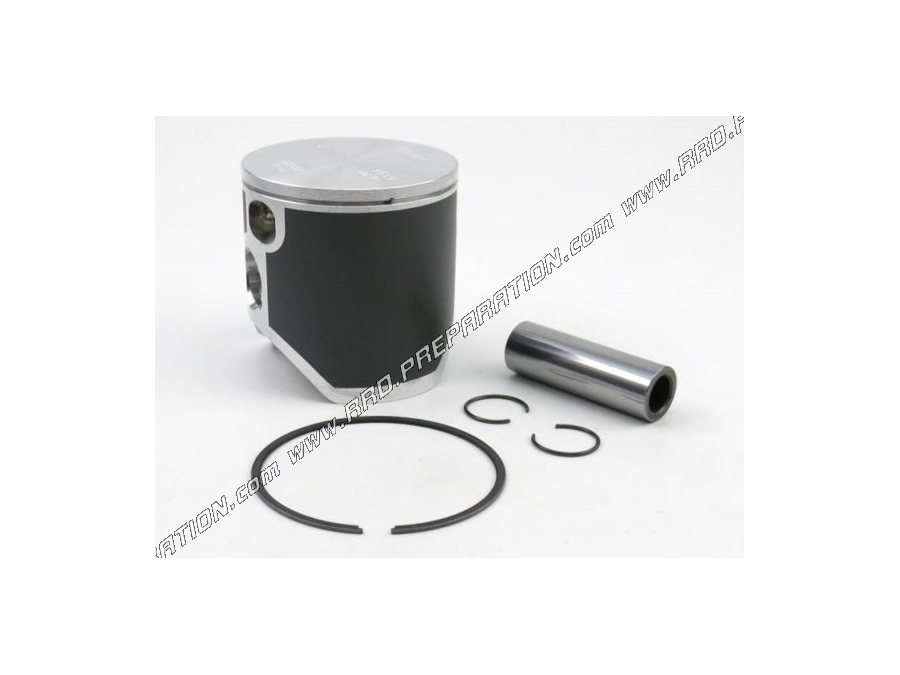 Piston mono segment ITALKIT Ø55,96mm à Ø56,01mm axe 16mm pour cylindre origine sur moto cross CAGIVA 125cc 2T de 1984 à 1988