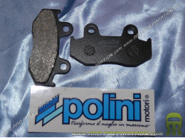 Plaquettes de frein POLINI avant / arrière pour scooter HONDA NES, DYLAN, PS, SH 125 et 150