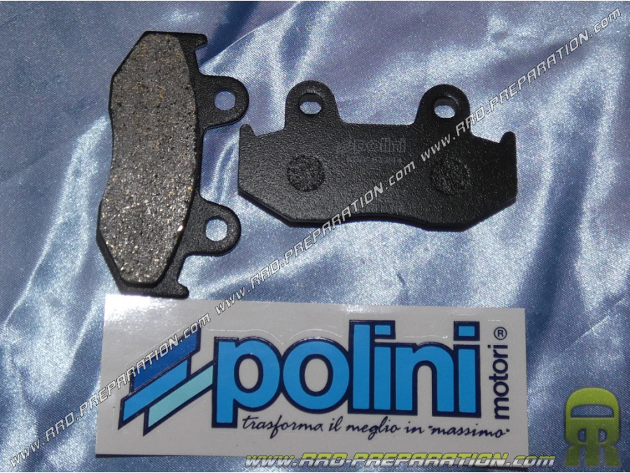 Plaquettes de frein POLINI avant / arrière pour scooter HONDA NES, DYLAN, PS, SH 125 et 150