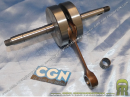 Crankshaft, connecting rod assembly CGN original type (left ignition thread) for MBK 51 / motobecane av10 / av7