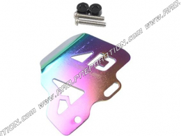 Rear brake master cylinder protection plate DOPPLER center distance 40mm to 50mm mécaboite color NEOCHROME