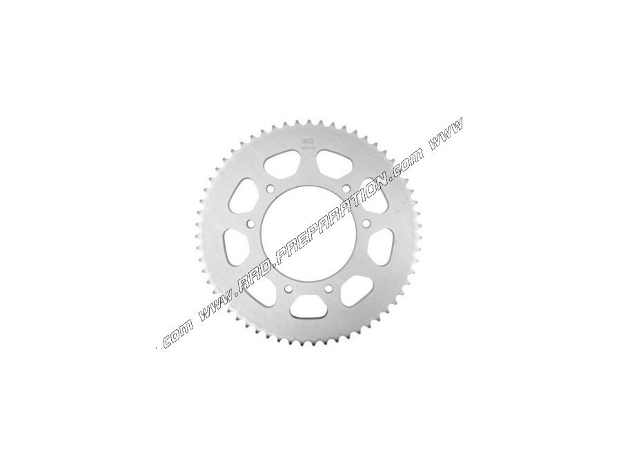 Couronne 59 dents en 420 AFAM pour DERBI SENDA DRD, X-TREM, EVO, GPR 50...