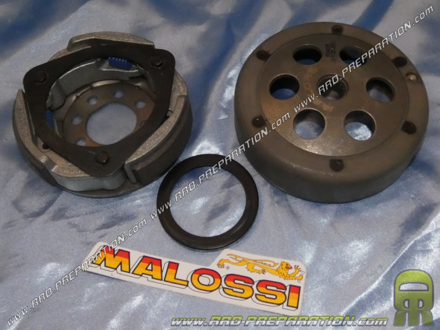 Campana de embrague MALOSSI para scooter, MBK DOODO, SKYLINER, X OVER, YAMAHA CYGNUS, MAJESTY, TEO, ZUMA...125cc, 4T