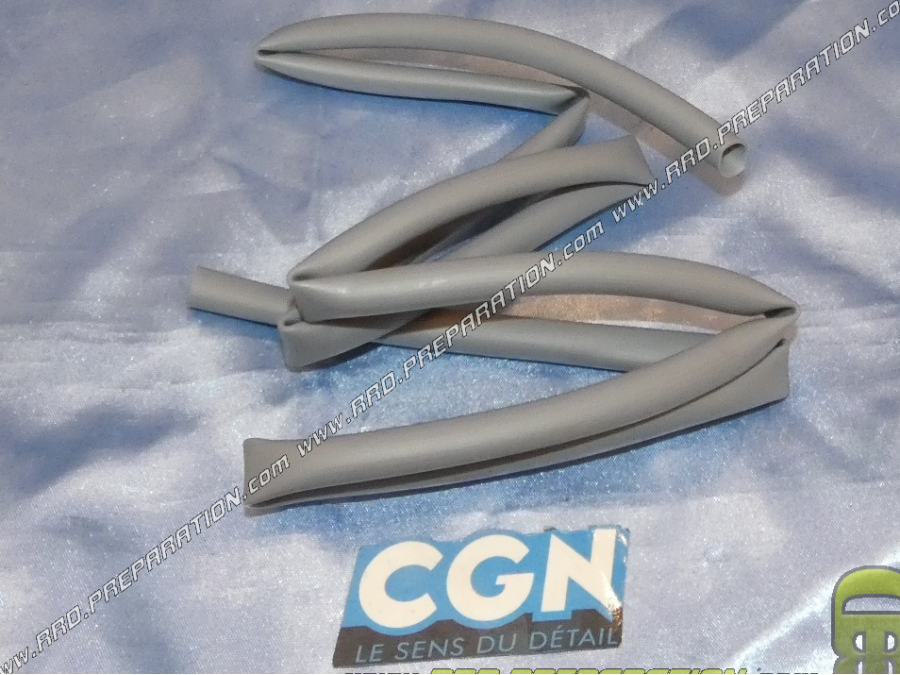 Gaine fil électrique CGN 8x9mm longueur 1m pour réparation de fils électrique, faisceaux (couleur grise)