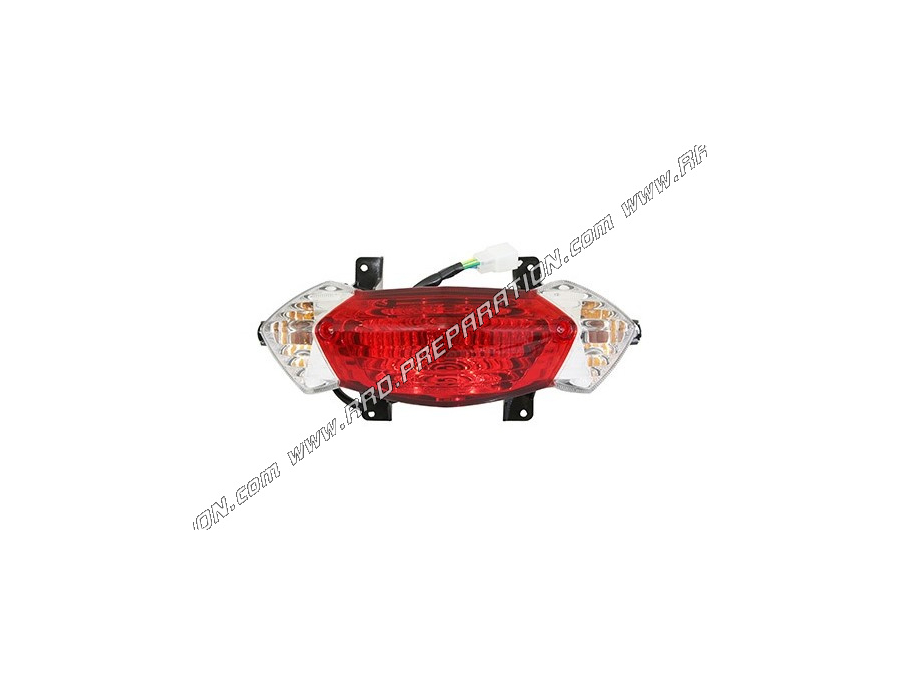 P2R rear light with indicators for PEUGEOT KISBEE and STREETZONE 50cc scooter