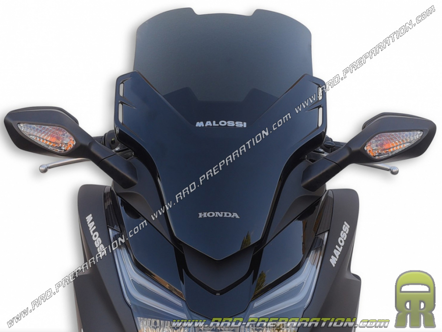 Bulle protectrice MALOSSI MHR pour maxi-scooter HONDA FORZA 125 ie 4T LC euro 3 avant 2016