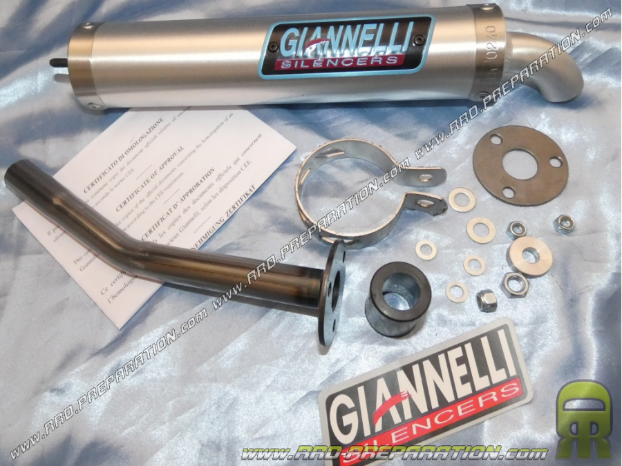 Silenciador, cartucho para escape GIANNELLI BETA RR 50cc