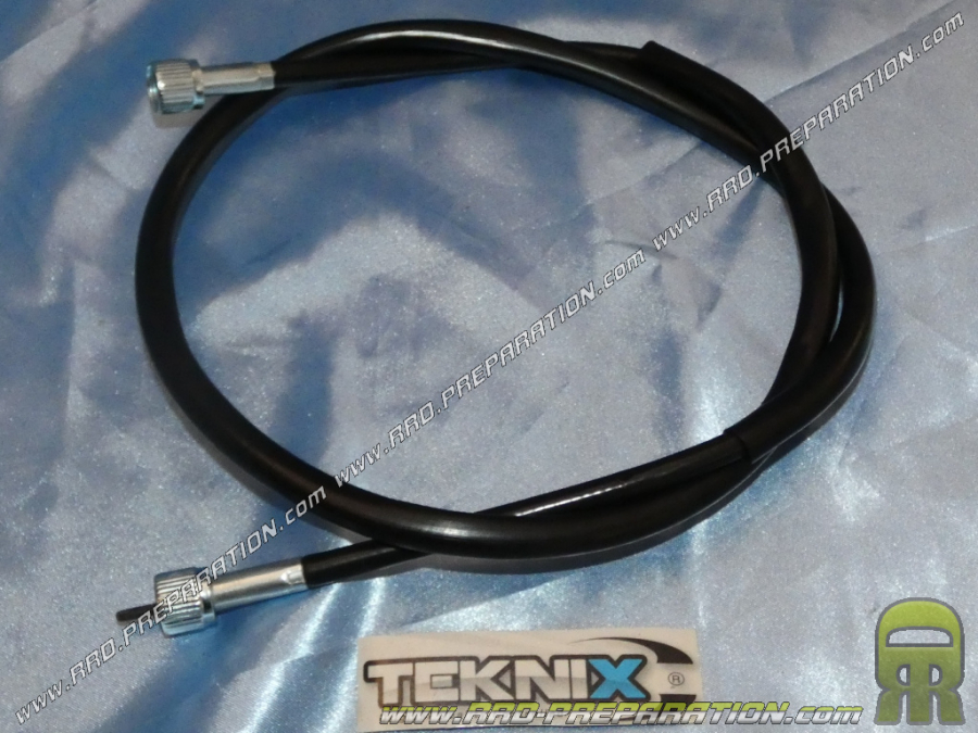 Câble transmission compteur / entraîneur TEKNIX pour scooter NITRO / AEROX de 2004 à 2013 (2 écrous)
