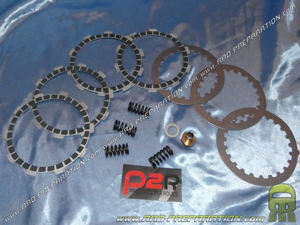 Clutch (discs, spacers, springs) reinforced VOCA Kevlar 4 filled discs