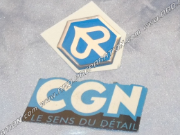 Adhesivo PIAGGIO con logo, azul original