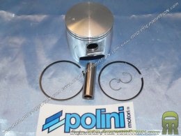 Piston Ø64mm bi-segment pour kit POLINI 165cc sur moto 125cc CAGIVA MITO, PLANET, RAPTOR, FRECCIA, TAMANACO et autres 2T C10 C12