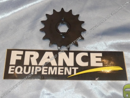 Pignon de sortie de boite FRANCE EQUIPEMENT dents aux choix pour moto KTM DUKE 125, 200cc à partir de 2010 ... largeur 520