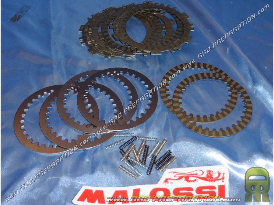 Embrague reforzado MALOSSI (discos, espaciadores, muelles) para KYMCO AK 550 4T 2017 y YAMAHA TMAX a partir de 2012