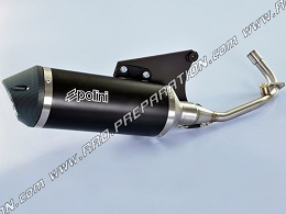 Exhaust POLINI BLACK PIAGGIO VESPA, PRIMARA, SPRINT ... 125 and 150cc 4T (EURO 4)