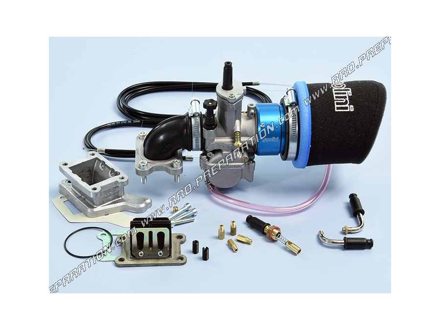 Ø30mm POLINI PWK carburetion kit with pipe, valves, air filter for VESPA PX, SPRINT, TS, LML STAR ... 125 and 150 2T Ø30mm POLINI PWK carburetion kit with pipe, valves, air filter for VESPA PX, SPRINT, TS, LML STAR ... 125 and 150 2T