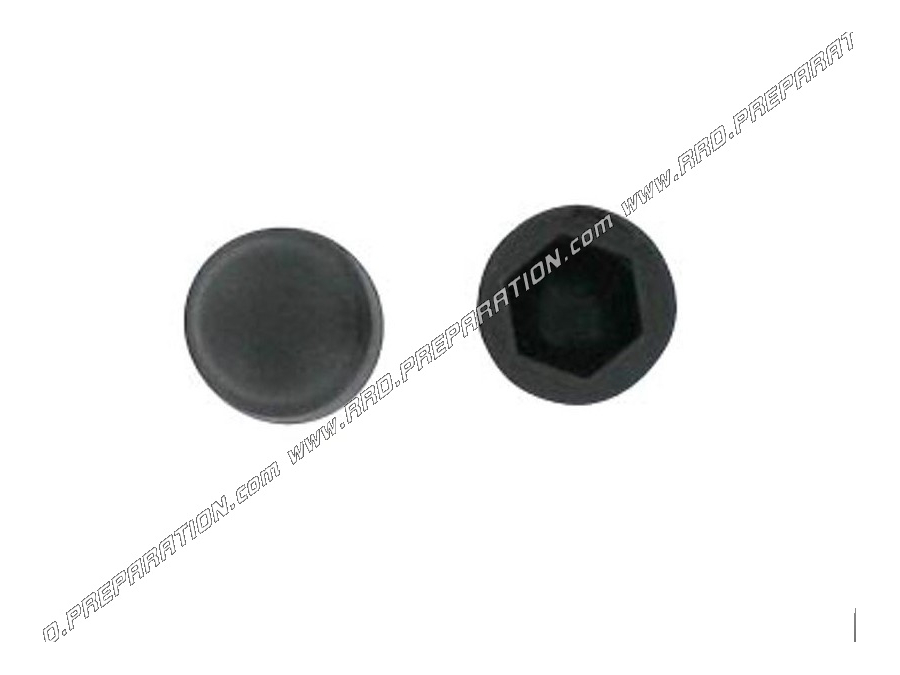 Set of two fork nut caps for PEUGEOT 103 SP, SPX, RCX, FXR ...