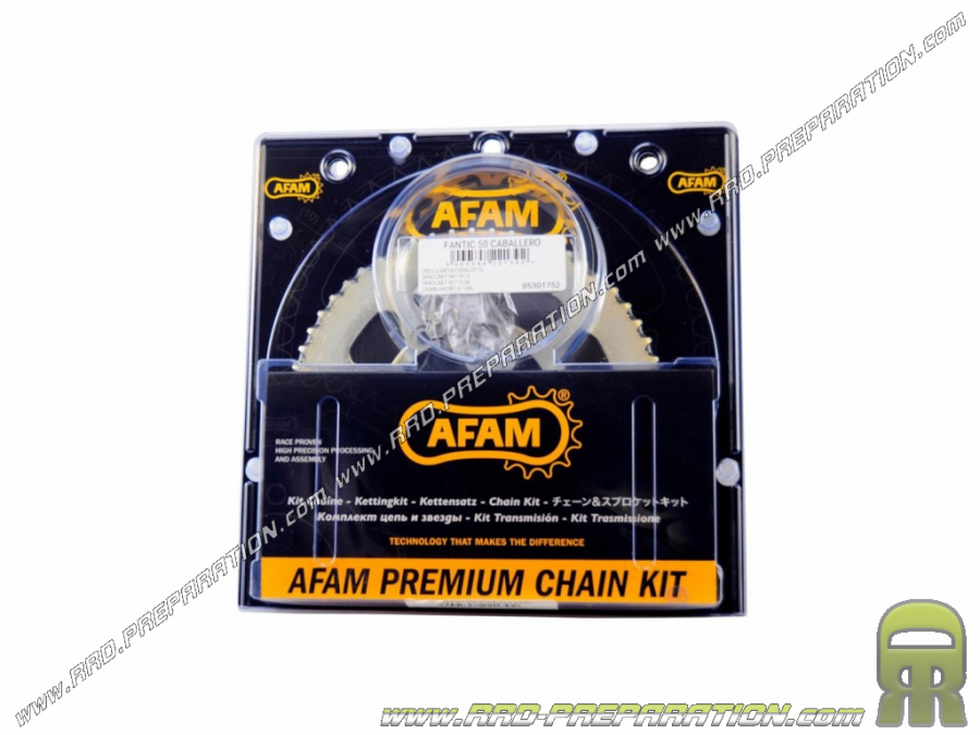 Kit de cadena AFAM 420/12X58 para FANTIC CABALLERO de 2006 a 2018