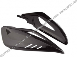 Coque arrière + dosseret BCD EXTREME scooter NITRO & AEROX blanc / noir aux choix