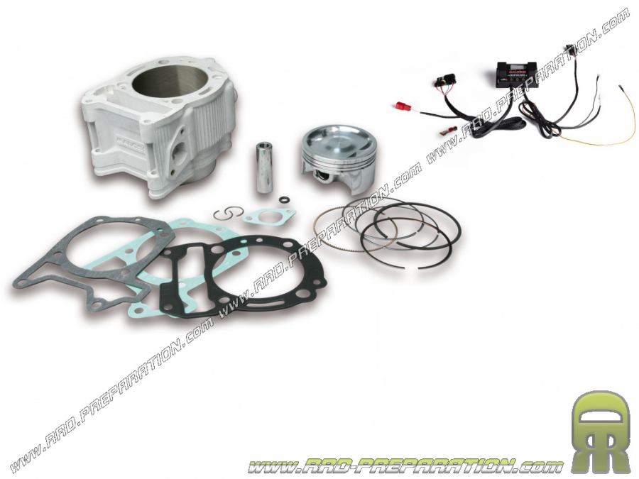 Kit 282cc MALOSSI Ø75,5mm, cylindre / piston, boitier calculateur PIAGGIO VESPA, GTS, SUPERSPORT, HPE ... 300 (réel 278cc)