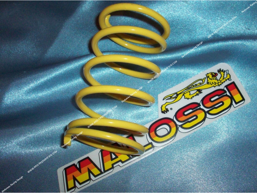 Yellow MALOSSI thrust spring (hard) for PIAGGIO CIAO with variator