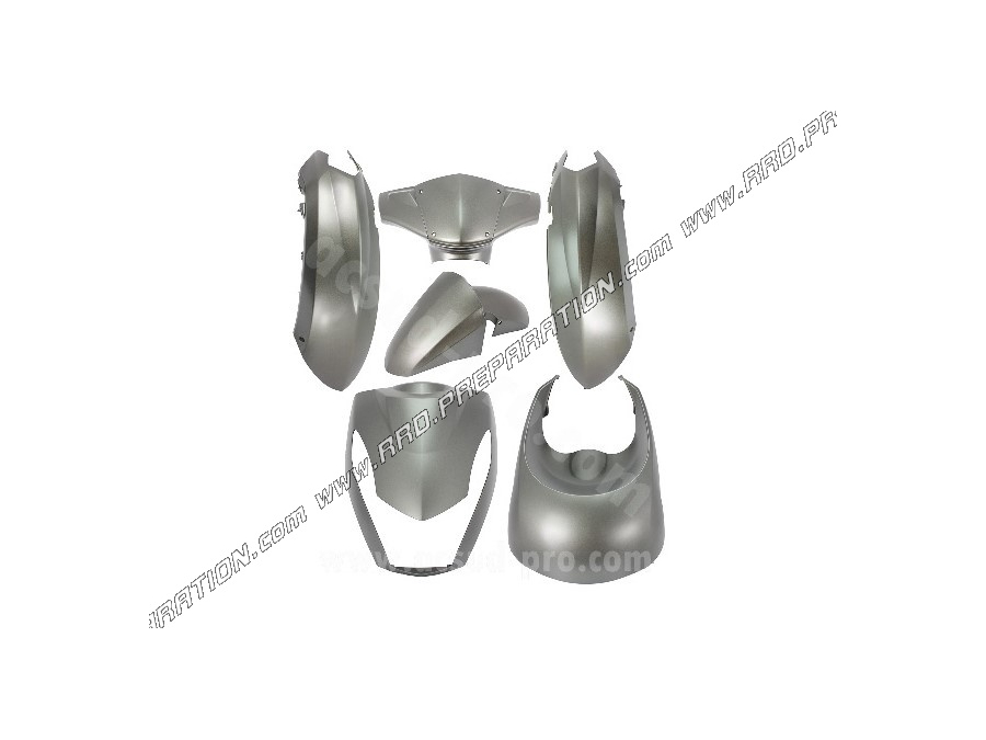 6-piece TNT fairing kit for PEUGEOT KISBEE 2T and 4T black, white, grey, glossy or matt