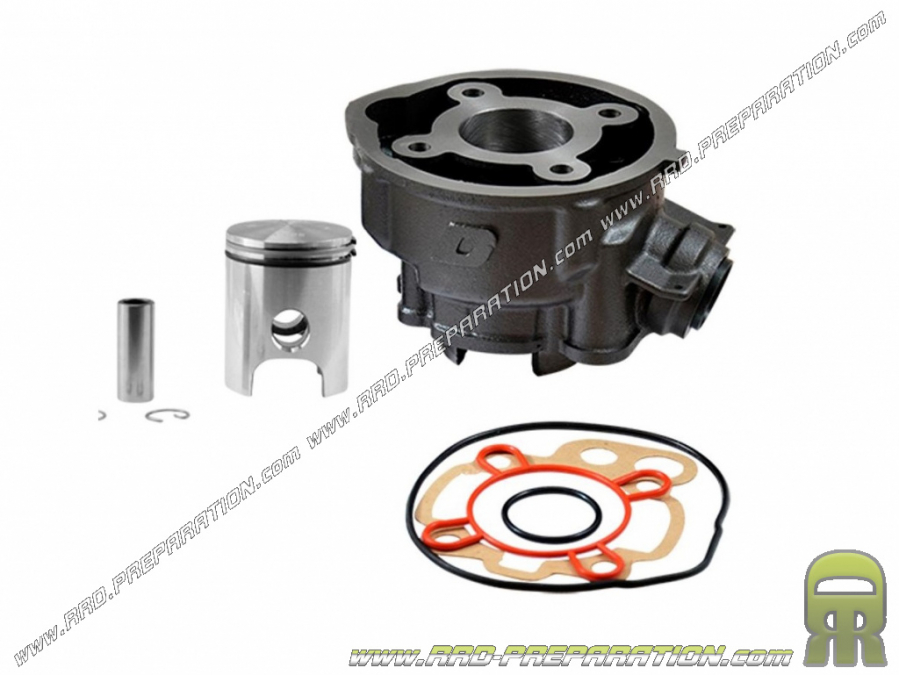 Cilindro / pistón 50cc sin culata Ø40,3mm DOPPLER fundición minarelli am6