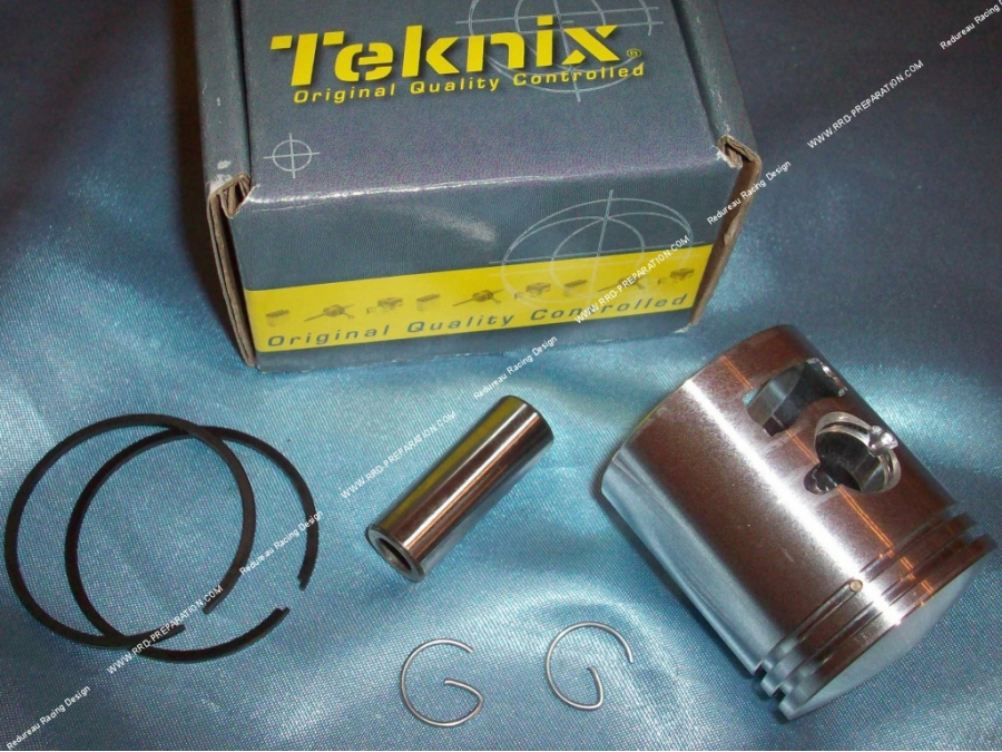 Piston bi-segment Ø 40mm for kit 50cc AIRSAL T3, TEKNIX , original type, Peugeot 103 origin