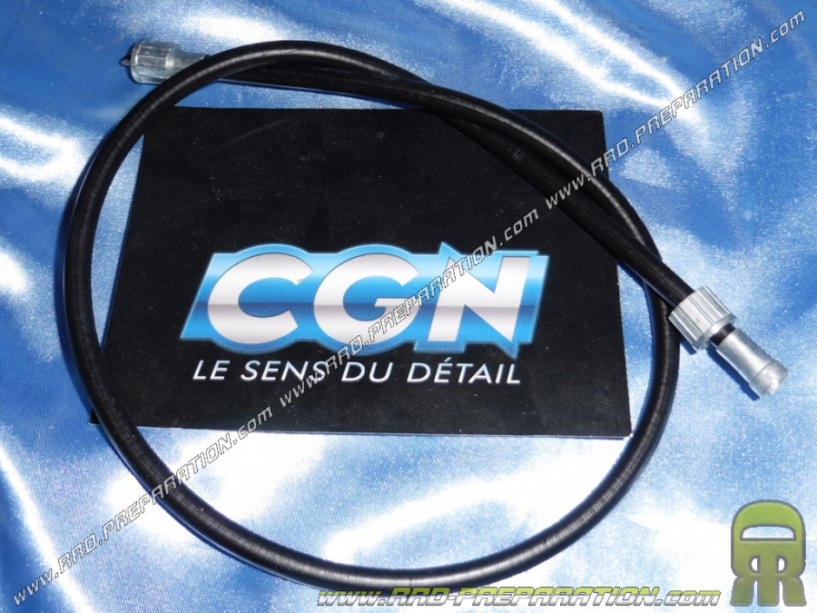 Câble transmission compteur HURET CGN pour cyclomoteur MBK 51 / MOTOBECANE longueur 620mm