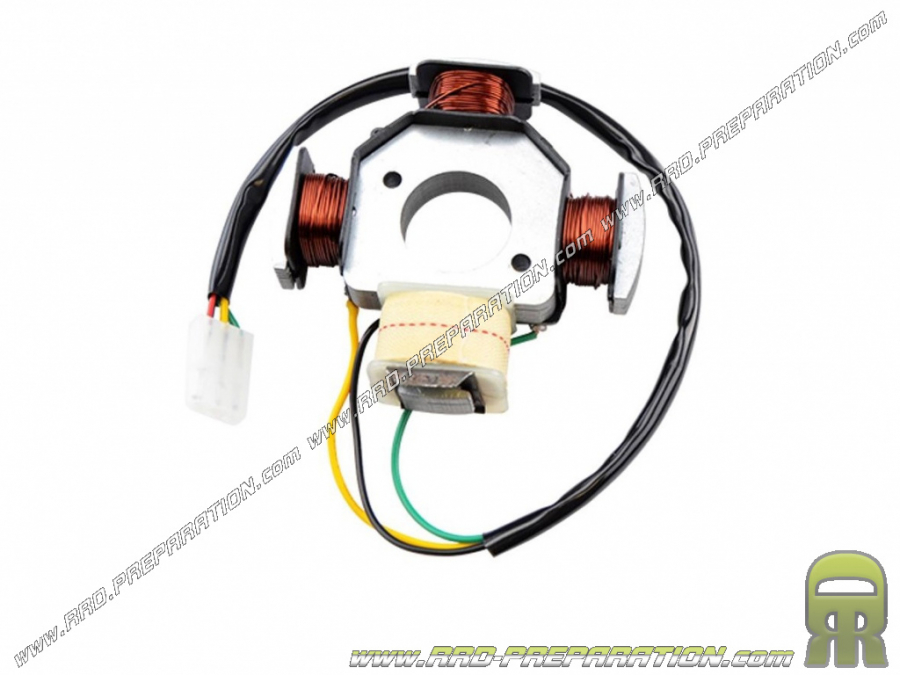 Stator type CGN origin for ignition of PEUGEOT 103 SPX, RCX, MVL, VOGUE, FOX, FXR ...