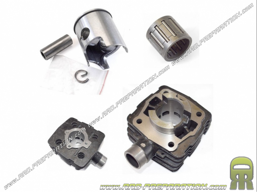 Haut moteur, cylindre / piston pour mini moto ATOMIC 50 moteur 9hp