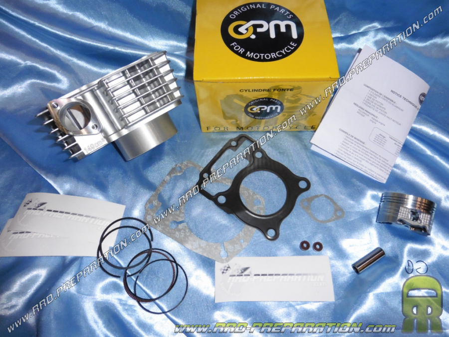 Kit 150cc RRD Ø57,4mm, cylindre / piston pour moto HONDA CBF et SDH ... 4T 125cc de 2008 a 2016, ARCHIVE SCRAMBLER AM64, AM60...