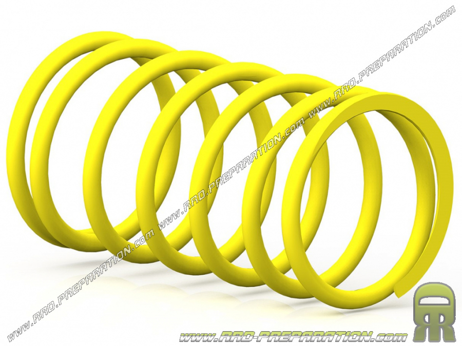 Yellow MALOSSI thrust spring 6.25k for YAMAHA X MAX 300 after 2017