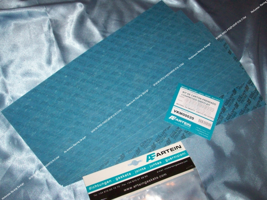 Feuilles de joints ARTEIN carton pressé 2 épaisseurs (0,3 à 0,8mm)