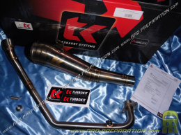 Pot d'échappement TURBOKIT TK GP H3 pour KEEWAY RKF 125cc 4T