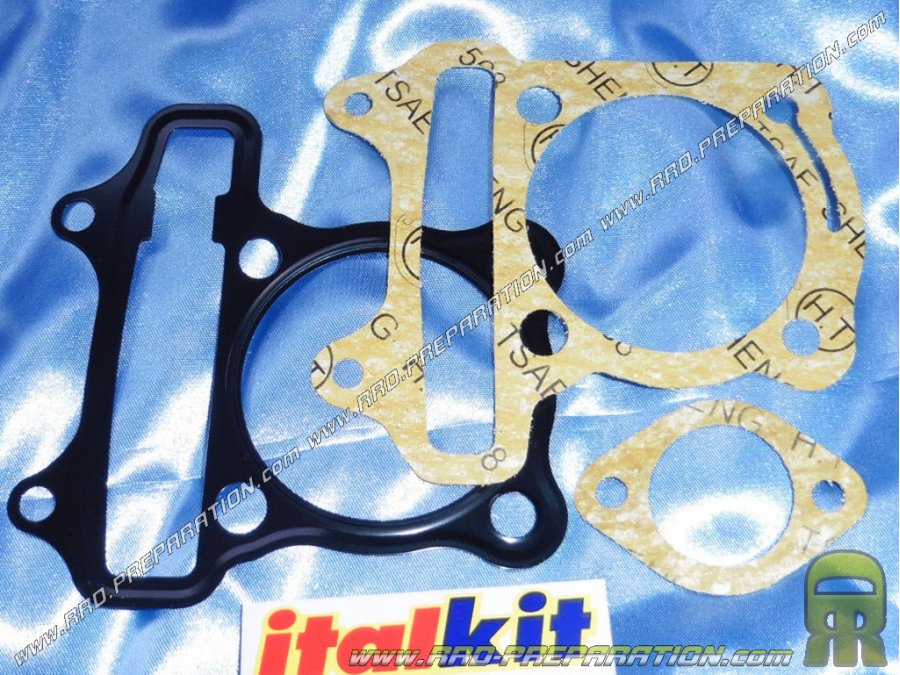 Pack joint pour kit haut moteur ITALKIT 150cc Ø57mm sur scooter KYMCO, MTR, SYM, TGB / scooter chinois 4T GY6 2 soupapes