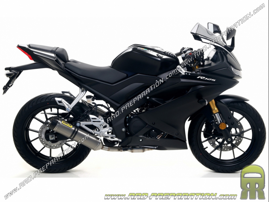 Escape ARROW THUNDER para moto Yamaha YZF-R 125 2021 125cc 4 tiempos (euro5)