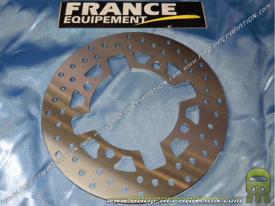 Rear brake disc Ø220mm FRANCE EQUIPEMENT for quad, scooter, motorcycle CPI XS POWER, HONDA PANTHEON, CHIOCCIOLA, VARADERO..