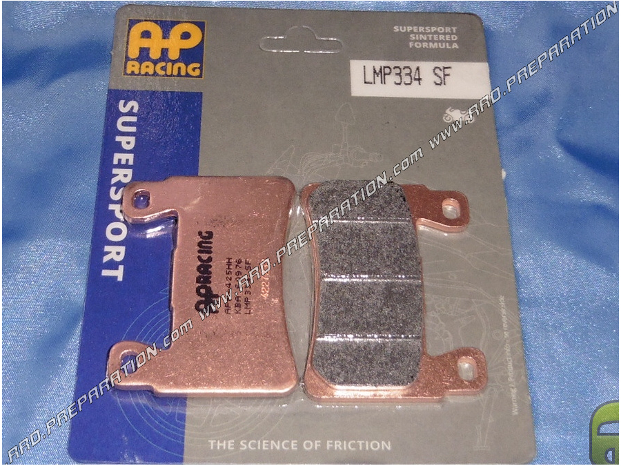 AP RACING front brake pads for HONDA CBR, RC51, VTR, CB, VTR, HYOSUNG GT COMET, ST7 600, 650, 900 ... AP RACING front brake pads for HONDA CBR, RC51, VTR, CB, VTR, HYOSUNG GT COMET, ST7 600, 650, 900 ...
