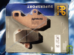 AP RACING rear brake pads for KAWASAKI ZZR 600, ZEPHYR 550, ZX6R, ER6F, ER6N, KLE 650, ...