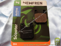 NEWFREN front-rear brake pads for SENDA / XP6 / LUDIX ...