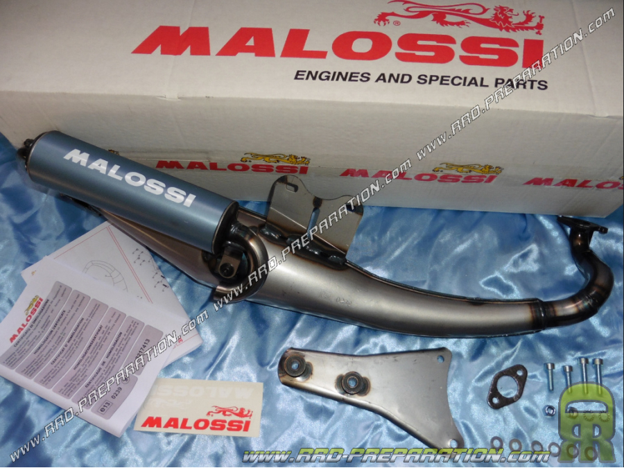 MALOSSI FLIP exhaust for horizontal air minarelli scooter (mbk ovetto, yamaha neos ...)