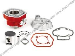 Kit 80cc Ø50mm AIRSAL XTREM ROJO aluminio scooter PIAGGIO líquido (NRG, RUNNER...)