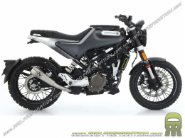 Silenciador de escape ARROW PRO RACE para moto Husqvarna Svartpilen / Vitpilen 125cc 2021 4 tiempos (colores a elegir)