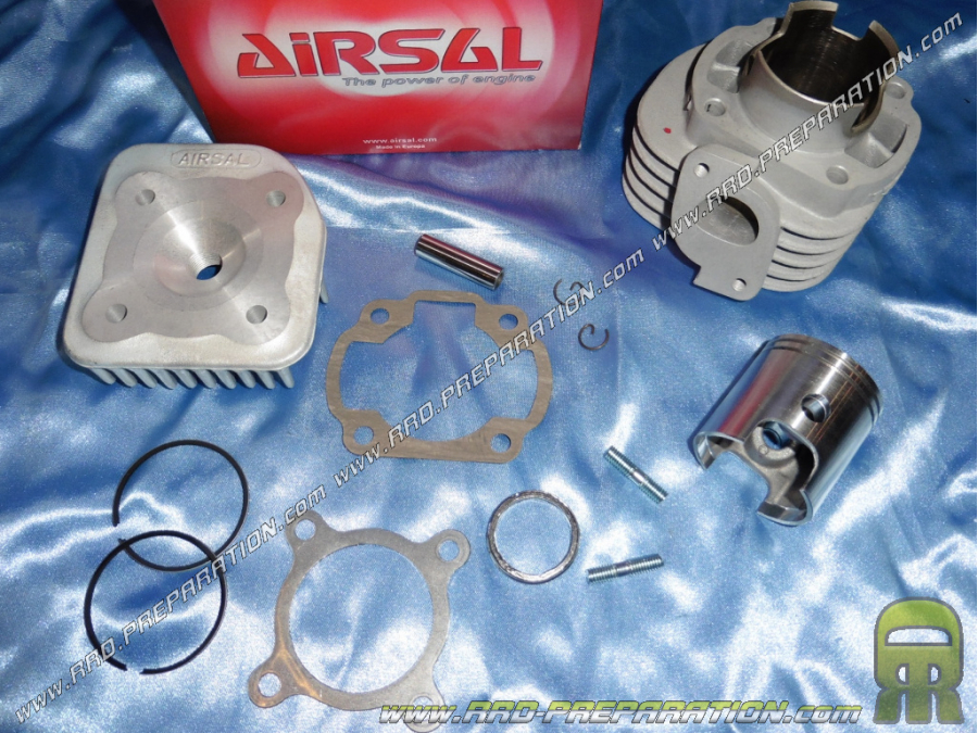 Kit 70cc Ø46mm AIRSAL aluminio (eje 10mm) minarelli aire horizontal (ovetto, neos,...)